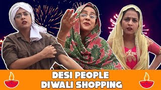 Desi people Diwali shopping   RAKHI LOHCHAB [upl. by Oxley]