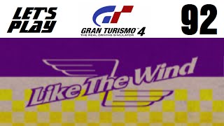 Lets Play Gran Turismo 4  Part 92  Extreme Events  Like the Wind [upl. by Sualokin]