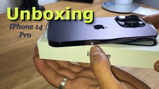 IPhone 14 Pro Unboxing  erster Eindruck [upl. by Gonyea902]