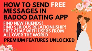 quotHow to Send Free Messages in Badoo Dating Appquot [upl. by Afton]