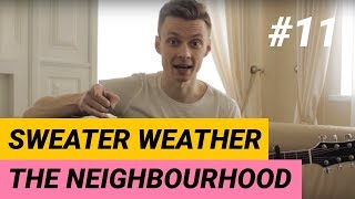 Ваня научи SWEATER WEATHER  THE NEIGHBOURHOOD разбор на гитаре [upl. by Suivatnod797]