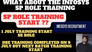 Infosys Onboarding update news latestSP Role Pre training update news [upl. by Irollam]