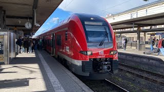 Im FTX Desiro HC Br 1462 als RE14 von Hirschaid nach Nürnberg Hbf mit SOUND und Vollgas 160 kmh [upl. by Calvin]