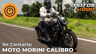 Primer Contacto MOTO MORINI CALIBRO  Motosx1000 [upl. by Nonnarb]