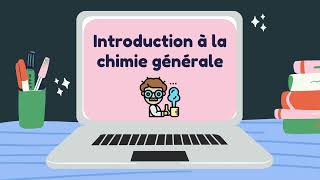 Introduction à la chimie générale [upl. by Nica]