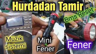 Hurdadan Fener ve MÃ¼zik Sistemi Tamir Bms Reset Atma [upl. by Holle407]