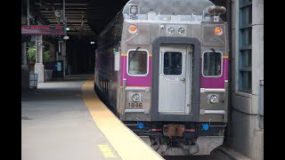 Train Sim World 5  MBTA Worcester Line  MBTA Video Clips [upl. by Schertz]