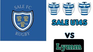 Sale u14s v Lymm Junior rugby match [upl. by Noet65]