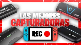 TOP 5 MEJORES CAPTURADORAS para GRABAR 🎥 en NINTENDO SWITCH 🔥 [upl. by Aerdnaz332]