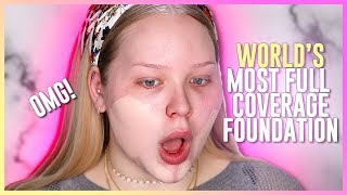 WORLDS MOST FULL COVERAGE FOUNDATION  NikkieTutorials [upl. by Vinna]