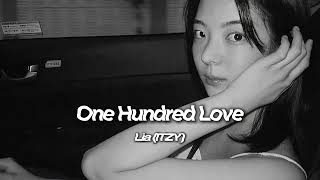 lia  one hundred love  slowed amp reverb dr romantic 3 OST [upl. by Ettevram]