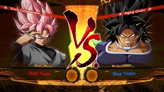 Goku Black VS Broly DBS  Dragon Ball FighterZ  XBOX Series X Gameplay [upl. by Attennaej]