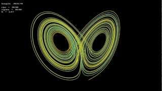 Lorenz Attractor simulation [upl. by Doelling]