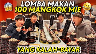 LOMBA MAKAN 100 MANGKOK MIE WANKO SOBA WASEDABOYS YANG KALAH BAYAR 😂  BACK TO JAPAN [upl. by Atinihc375]