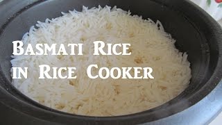 How to Cook Basmati Rice  Rice Cooker Recipes  الرز البسمتي بقدر الرز الكهربائي  Recipe165CFF [upl. by Nuhsyar]