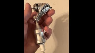 Handmade rotary tattoo machine start to finish [upl. by Yelyk240]