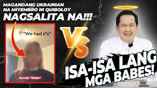 🔴 UKRAINIAN na MIYEMBRO ni QUIBOLOY NAGSALITA na   Jevara PH [upl. by Nylrahc]