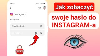 Jak zobaczyć swoje hasło na Instagramie jeśli je zapomniałeś 2024Jak znaleźć hasło na Instagramie [upl. by Aisset]