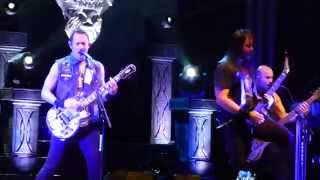 Trivium  Intro Snøfall  Silence in the Snow  live  Z7 Pratteln 1082015  new song [upl. by Nayr886]