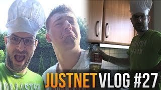 JustNetVLOG 27 Das Kochduell 14062014 [upl. by Aehtela]