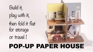 Introducing the PopUp Paper House [upl. by Belden194]