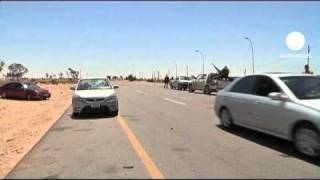 Libyan rebels regain control of Ajdabiya [upl. by Lora]