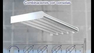 PANTALLAS SOLARES CONTROL SOLAR EN MUROS CORTINA [upl. by Jacky]