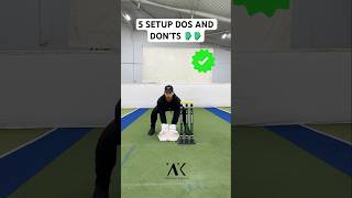 Wicket Keeping Setup Tips wicketkeeper cricketshorts cricket [upl. by Hadlee]