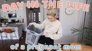 DAY IN THE LIFE OF A PREGNANT MOM 2022  cleaning cooking  more [upl. by Oregolac947]