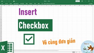 Cách sử dụng Checkbox siêu hay trong excel Bạn cần biết [upl. by Johnette]