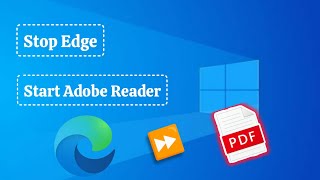 PDF File Issue Stop Edge Start Adobe Reader [upl. by Anin]