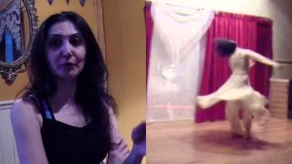 The amazing Farima Berenji  Persian Dance  Sufi and semazen [upl. by Darooge]