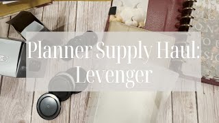 Did someone say 3quot discs  Planner Supply Haul  Levenger Fall Sale [upl. by Shara]