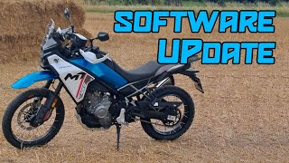 CF MOTO 450MT  How to update software [upl. by Seafowl]