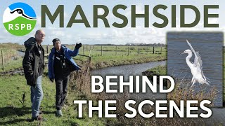 RSPB Marshside Behind the scenes What the public dont normally see [upl. by Ecnerolf]