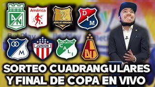 🔥EN VIVO SORTEO CUADRANGULARES LIGA BETPLAY 2023ll🔥 [upl. by Sivla240]