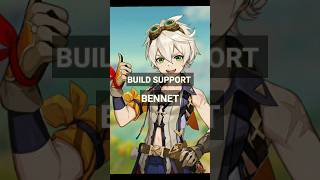 BUILD SUPPORT BOKEN DA BOKEN BENNETT genshinimpact short [upl. by Fancy]