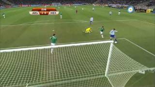 Argentina 3 México 1 Mundial 2010 HD [upl. by Hakvir342]