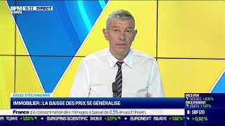 Doze déconomie  Immobilier la baisse des prix se généralise [upl. by Sirromaj]