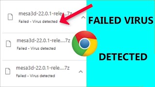 Fixed ✅ Google Chrome Virus Detected While Downloading  ZK Guides [upl. by Eniala]