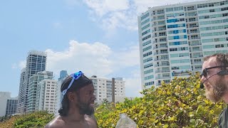 MAN DENIES CHRIST AT SPRING BREAK MIAMI BEACH [upl. by Stovall]