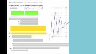Partielle Integration Flächenberechnung [upl. by Kappel28]