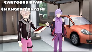 【MMD Fanloid】Cartoons have Changed Yukashi [upl. by Wilek459]