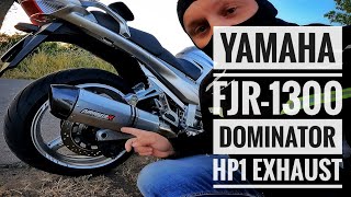 Yamaha Fjr1300 Dominator HP1 Exhaust [upl. by Beaulieu]