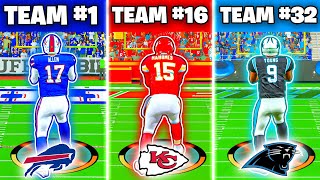 Scoring A Touchdown With EVERY Quarterback In Madden 24 [upl. by Mirielle]