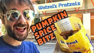 Wetzels Pretzels PUMPKIN SPICE Bitz Review [upl. by Brigitta]