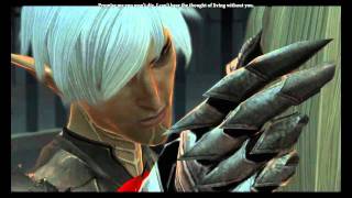 Dragon Age 2  Kiss Fenris 3rd Time [upl. by Acinehs]