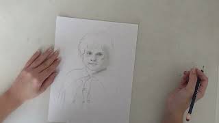 Drawing Samwise Gamgee [upl. by Imoian536]