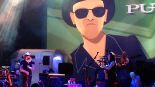 PUSCIFER ft Devo Keenan quothumbling river pt 2quot live at the Greek 51114 [upl. by Stine285]