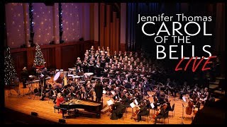 CAROL OF THE BELLS Live Epic Orchestra Piano Version  Performed by Composer Jennifer Thomas [upl. by Egreog219]